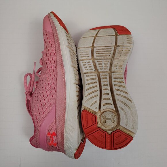 Under Armour Charged Impulse Running Shoe Women's 5.5Y Pink Sneaker - Picture 8 of 13